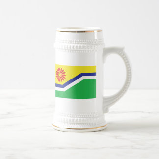 Chope À Bière Drapeau de Mpumalanga