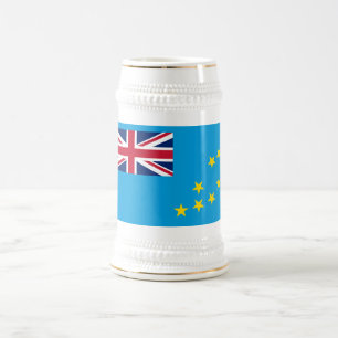 Chope À Bière Drapeau de Tuvalu