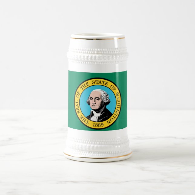 CHOPE À BIÈRE DRAPEAU DE WASHINGTON (Centre)