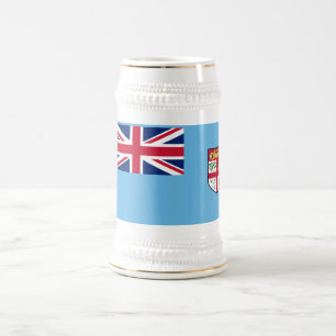 Chope À Bière Drapeau des Fidji