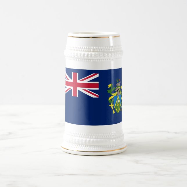 Chope À Bière Drapeau des îles Pitcairn (Centre)