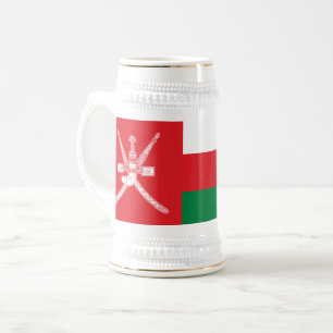 Chope À Bière Drapeau d'Oman