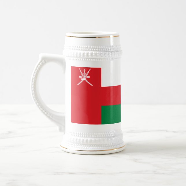 Chope À Bière Drapeau d'Oman (Gauche)
