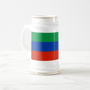 Chope À Bière Drapeau du Daghestan