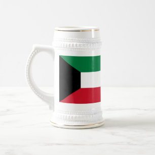 Chope À Bière Drapeau du Koweït