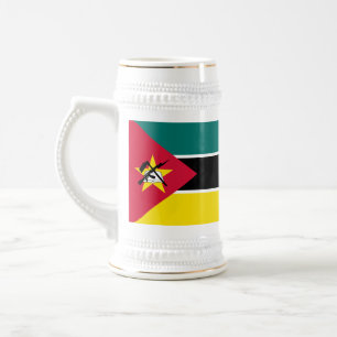 Chope À Bière Drapeau du Mozambique