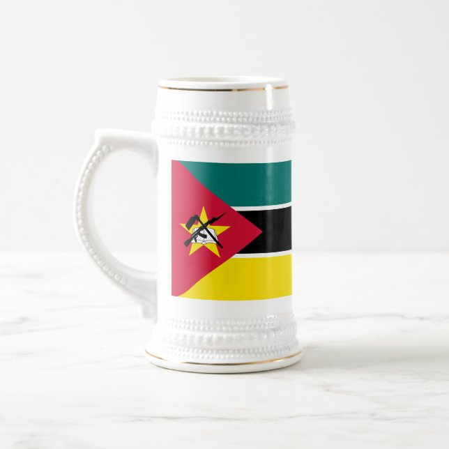 Chope À Bière Drapeau du Mozambique (Gauche)