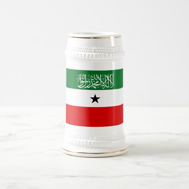 Chope À Bière Drapeau du Somaliland (Centre)