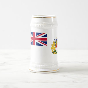Chope À Bière Drapeau du territoire antarctique britannique