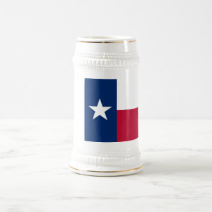Chope À Bière Drapeau du Texas