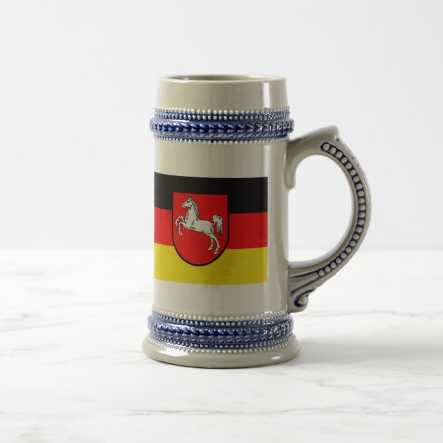 Chope À Bière Drapeau - Flagge - Fahne Allemagne basse-saxe (Droite)