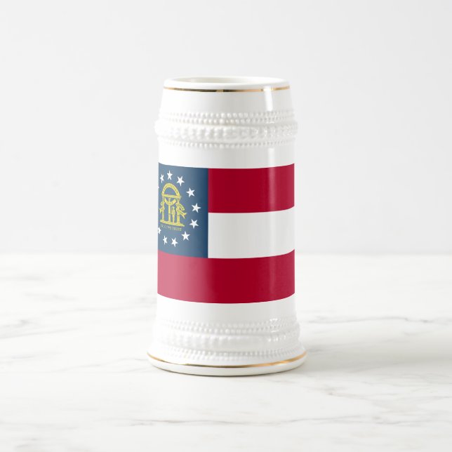 CHOPE À BIÈRE DRAPEAU GÉORGIEN (Centre)