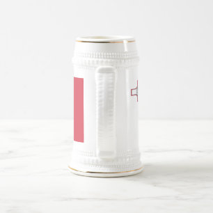 Chope À Bière Drapeau Malte