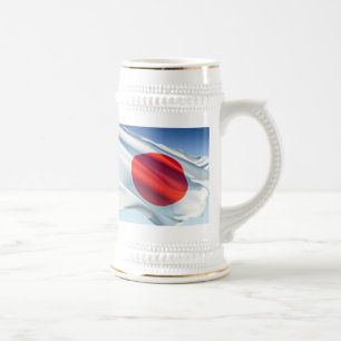 Chope À Bière Drapeau national japonais
