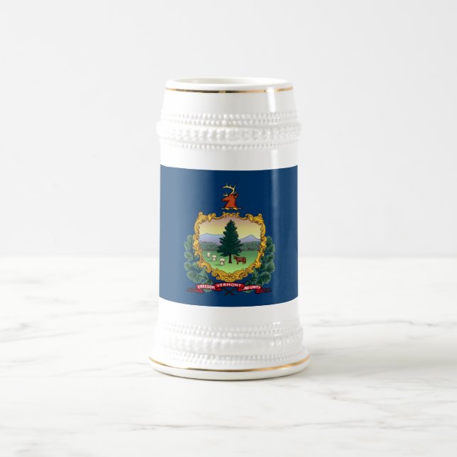 CHOPE À BIÈRE DRAPEAU VERMONT (Centre)