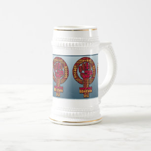 Chope À Bière droits des femmes 2017 levée poing Thunder_Cove