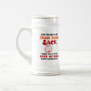 Chope À Bière Drôle café gag même si je ne suis pas de votre sac