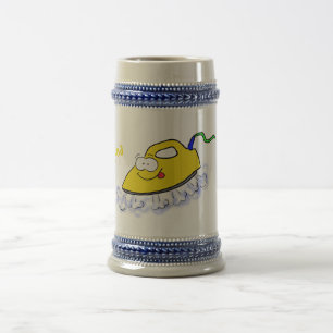 Chope À Bière Drôle dessin animé linge de fer