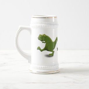 Chope À Bière Drôle T rex dinosaure dessin animé humour