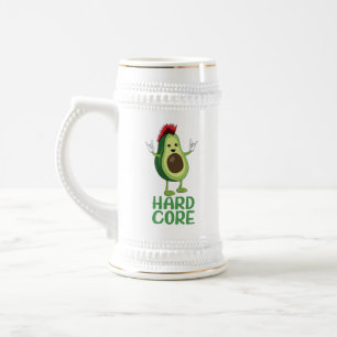 Chope À Bière Dur coeur Avocado Funny