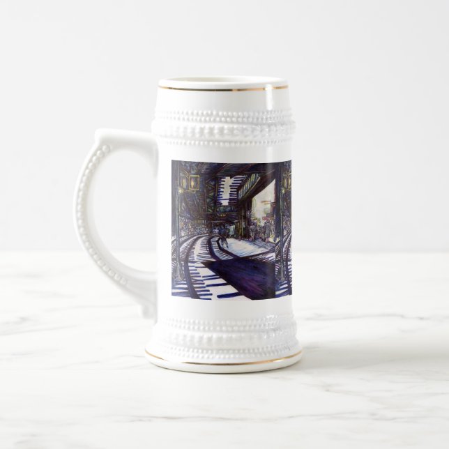 Chope À Bière Dusting the Piano (Gauche)