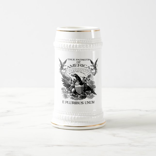 Chope À Bière E Pluribus Unum (Centre)