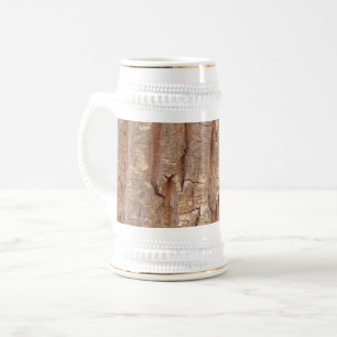 Chope À Bière écorce d'arbre