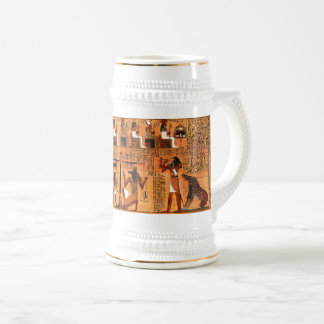 Chope À Bière Égypte Royal Papyrus Beer Stein