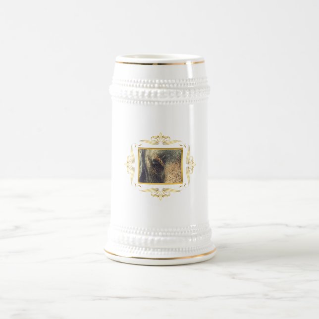 Chope À Bière Eléphant encadré (Centre)