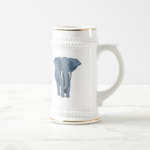 Chope À Bière Éléphant majestueux