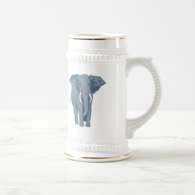 Chope À Bière Éléphant majestueux (Droite)