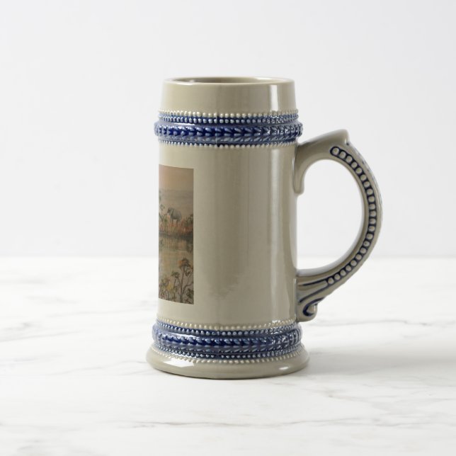 Chope À Bière "Éléphants bière Stein d'eau à trou" (Droite)