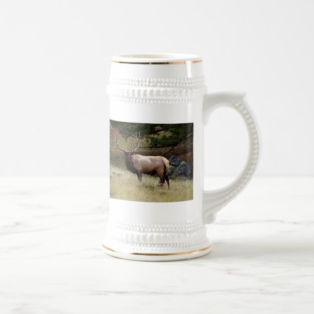 Chope À Bière Elk dans le désert (Droite)