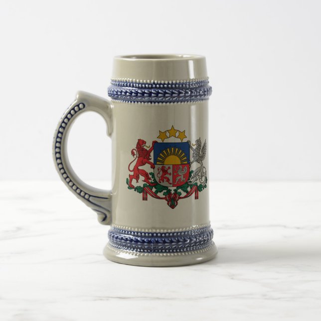 Chope À Bière emblème de la Lettonie (Gauche)