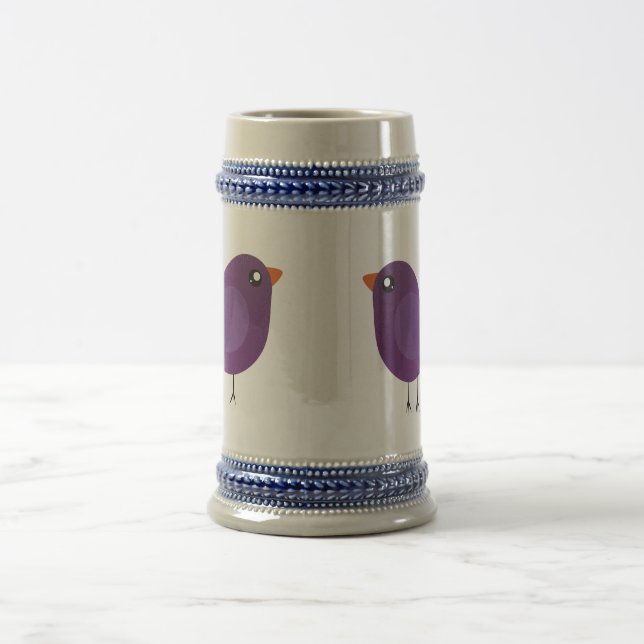 Chope À Bière Enfants oiseau mignon  (Centre)