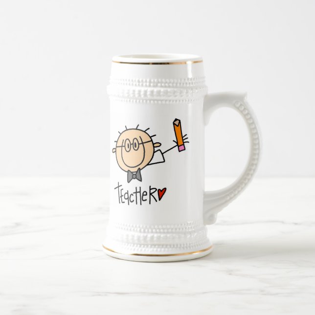 Chope À Bière Enseignant (Droite)