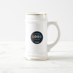 Chope À Bière Entreprise de logo personnalisé