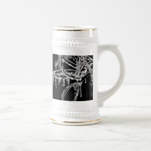 Chope À Bière entrez l'hiver glacial