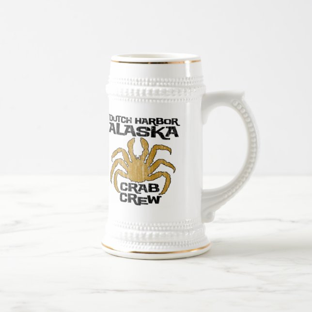 CHOPE À BIÈRE ÉQUIPAGE NÉERLANDAIS DE CRABE DE L'ALASKA DE PORT (Droite)
