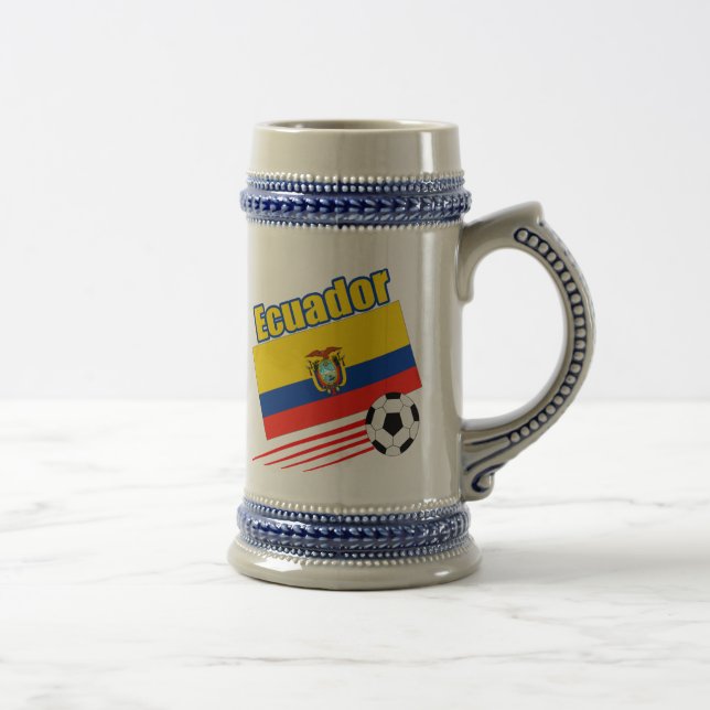 Chope À Bière Équipe de football de l'Equateur (Droite)