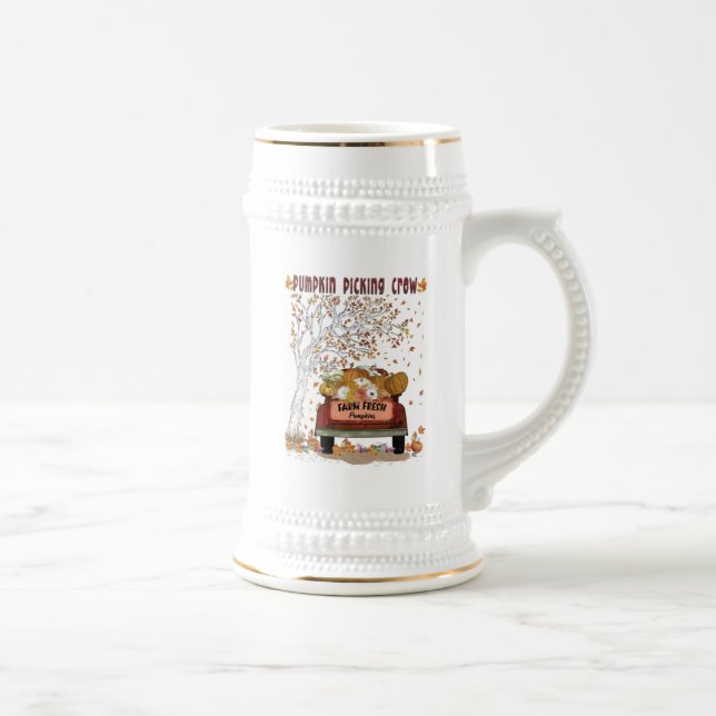 Chope À Bière Équipe de prélèvement citrouille (Droite)