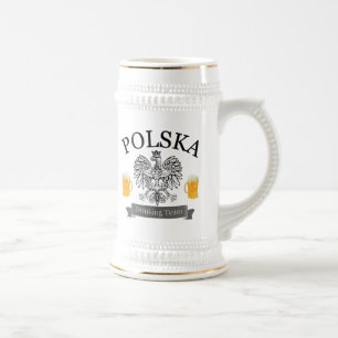 Chope À Bière Équipe potable Stein de Polska