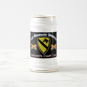 Chope À Bière ęr Cadeau Stein de Division de cavalerie