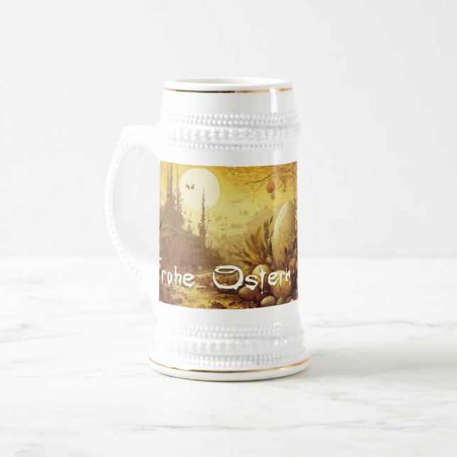 Chope À Bière Espoir de Pâques dans un monde apocalyptique (Devant gauche)