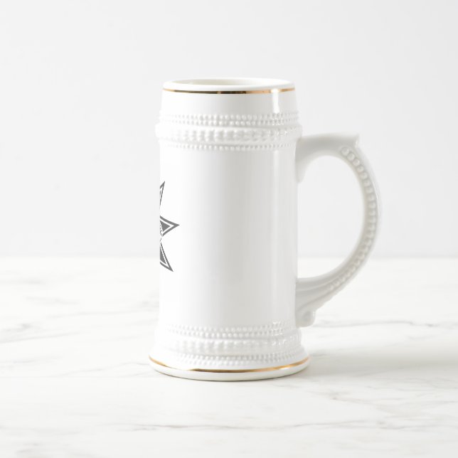 Chope À Bière étoile de noir de panter (Droite)