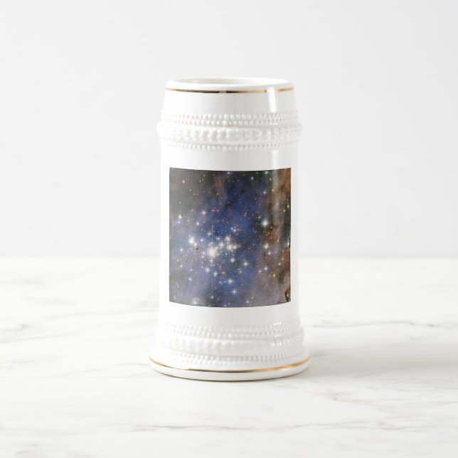 Chope À Bière Étoiles de diamant en Carina Nebula Hubble Space (Centre)