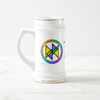 Chope À Bière Éveillez-vous à la Joie ! Bindrune Mead Stein