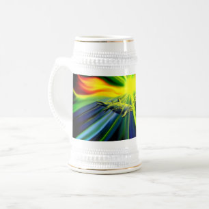 Chope À Bière Famille de dauphins sous le soleil