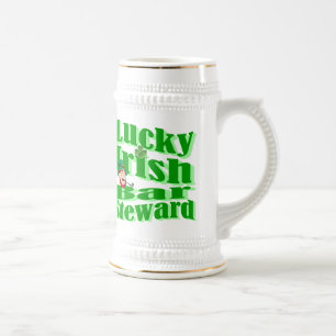 Chope À Bière Fantastique fête de la St Patrick irlandaise