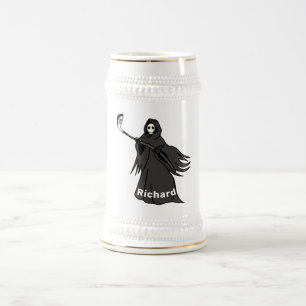 Chope À Bière Faucheur Golfeur Stein Cadeau pour les amateurs